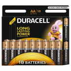 Батарейки АА DURACELL BASIC AA/LR6-18BL